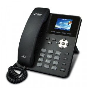 Planet High Definition Color POE IP Phone: (2.4-inch Color LCD, G.722 HD Voice, 2 SIP Lines, Multi-