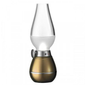PLATINET DESK LAMP WITH BLOWING CONTROL GOLD
