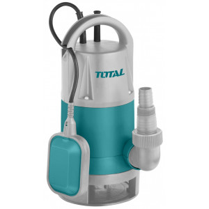 Pompa submersibila pentru apa murdara Total, 750 W, debit maxim 13000 L / ora, NM/ TWP87501, Turcoaz