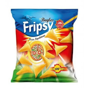 Snack Fripsy cu aroma de pizza 50g, NM25771