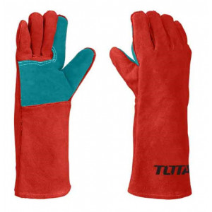 TOTAL - Manusi de protectie - sudor - piele - marime 16