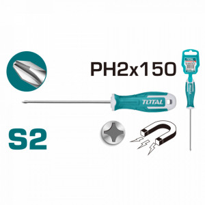 TOTAL - Surubelnita Phillips- PH2 - 6.0mm - 150mm