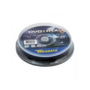 TRAXDATA DVD+R 8.5GB 8X DOUBLELAYER CAKE10