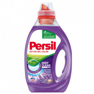 Detergent automat lichid Persil color gel Lavender, 20 spalari, 1 L, Mov