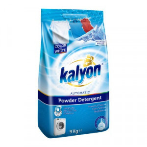 Detergent automat pudra Kalyon Mountain Breeze, 90 spalari, 9 kg, Albastru