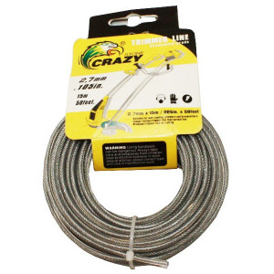Fir taietor cu insertie metalica 15m - 2.7mm (sectiune rotunda) (MC)