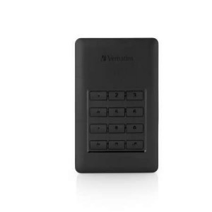 HDD extern Verbatim 1 TB, USB 3.1, 2.5 inch, keypad, NM/ 53401, Negru