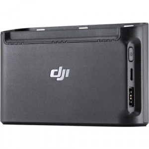 Incarcator acumulatori DJI Mini, timp incarcare 4.3 ore, 3 sloturi, NM/ CP.MA.00000141.01, Negru