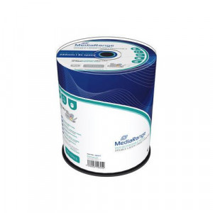 MediaRange DVD+R Double Layer Print 8x Cake100