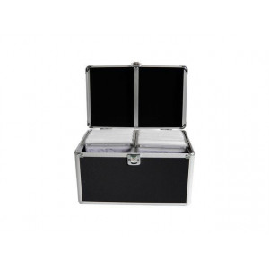 MediaRange Media storage case for 200 discs, aluminum