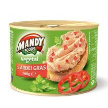 Pate vegetal cu ardei Mandy 200g, NM26268