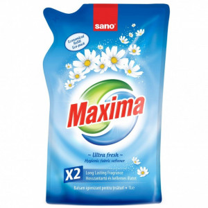 Rezerva balsam de rufe Sano Ultra Fresh, Hygienic, 1l, Albastru