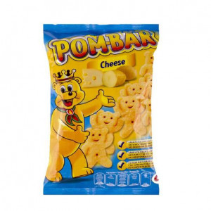 Snack Pom-Bar cu aroma de cascaval 4 x 50g, NM26018