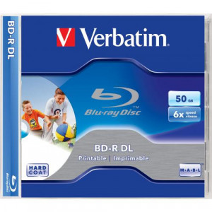 Verbatim BD-R DL 50GB 6X PRINTABLE JC