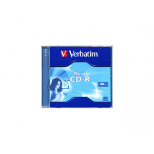 Verbatim CD-R AUDIO 80MIN MUSIC LIFE PLUS Jewel Case