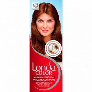 Vopsea de par permanenta Londa 6/73 Saten ciocolatiu, 110ml