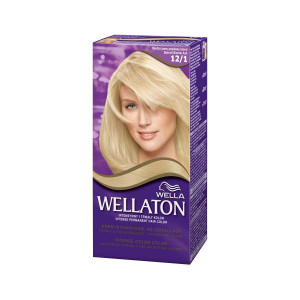 Vopsea de par permanenta Wellaton 12/1 Blond special cenusiu, 110ml