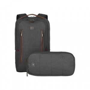 Wenger, City Upgrade, 16 Laptop Backpack w/ Cross Body Day Bag,