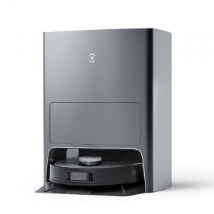 Aspirator robot premium Ecovacs 5000Pa, AIVI 3D, True Mapping 2.0, OZMO Trubo 2.0, NM/DEEBOT X1 OMNI , Negru