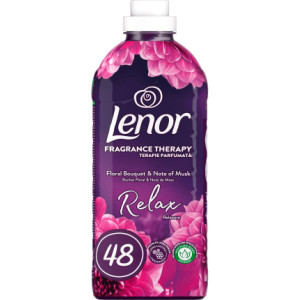 Balsam de rufe Lenor Floral Bouquet & Note Of Musk, 48 spalari, 1,2 L, Roz/Mov