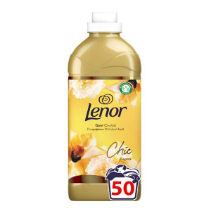 Balsam de rufe Lenor Parfumelle Gold Orchid 50 spalari, 1,5 L, Galben