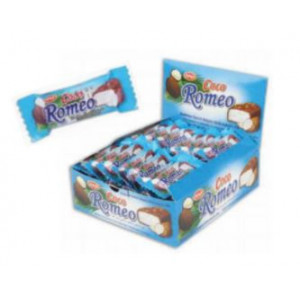 Baton de ciocolata cu umplutura de cocos Ani Coco Romeo 24 x 48g, NM21797