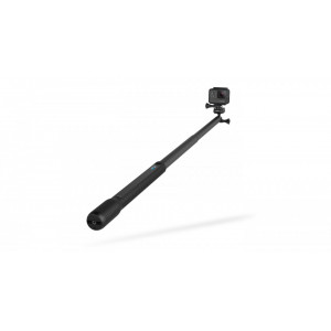 Brat extensibil monopied GoPro, 38-97cm, ball joint 360 de grade, Negru