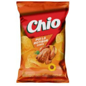 Chipsuri cu aroma de pui la rotisor Chio Chips 60g, NM26006