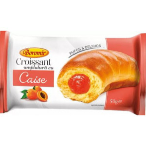 Croissant cu crema de caise Boromir 50g, NM25599
