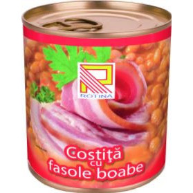 Fasole cu costita Rotina 800g, NM26724