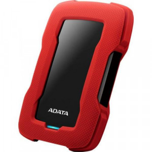 HDD extern Adata Durable HD330 1TB, Shock Sensor 2.5", USB 3.1, NM/ AHD330-1TU31-CRD, Rosu