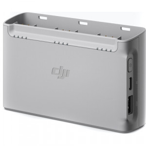 Incarcator acumulatori DJI Mini 2/SE, iluminare LED, timp incarcare 2.4 ore, NM/ CP.MA.00000328.01, Gri