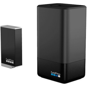 Incarcator dublu GoPro Max + acumulator Enduro, 1600 mAh, Li-Ion, NM/ACDBD-011-EU, Negru
