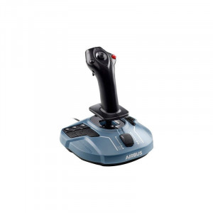 Joystick USB Thrustmaster TCA Sidestick Airbus Edition pentru Xbox, replica 1:1, carma blocabila, NM/ 4460219, Albastru
