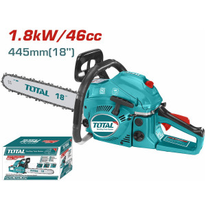 Motofierastrau pe benzina Total, 46cc, 2 timpi, 1.8Kw, NM/ TG5451811, Turcoaz