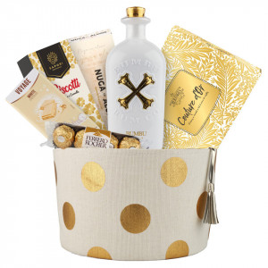 Pachet cutie cadou de Craciun The White Bottle
