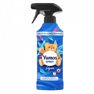 Parfumant spray rufe uscate Yumos Lilyum, 450 ml, Albastru