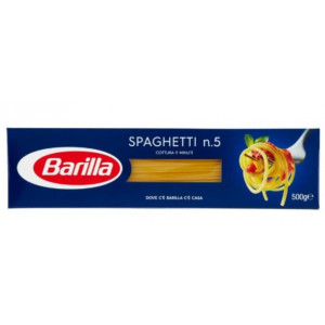 Paste lungi spaghetti Barilla N5 500g, NM26284