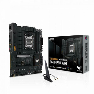 Placa de baza Asus, Display PortHDMI, WIFI, PCIe 4.0 support, dual M.2 slots, NM/ TUF GAMING A620-PRO, Negru