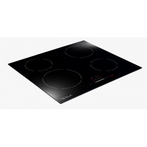 Plita incorporabila inductie Tesla, 7000 W, 60 cm, 4 zone gatit, sticla Schott Ceran, NM/ HI6400TB, Negru