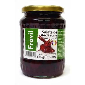 Salata de sfecla rosie in otet Fravil 680g, NM26248