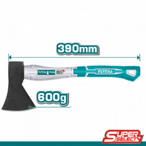 Toporisca Total, maner din fibra de sticla. 600 g, NM/ THTS78600, Turcoaz