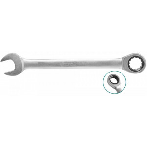 TOTAL - Cheie combinata cu clichet - 16mm, L209mm