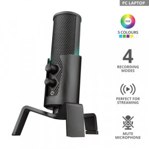 TRUST GXT 258 FYRU 4in1 Streaming Microphone