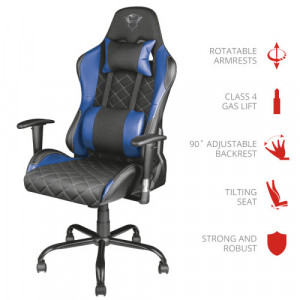 TRUST GXT707B RESTO CHAIR BLUE