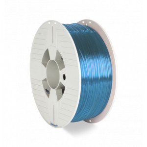 Verbatim 3D PRINTER FILAMENT PET-G 1.75MM 1KG BLUE TRANSPARENT