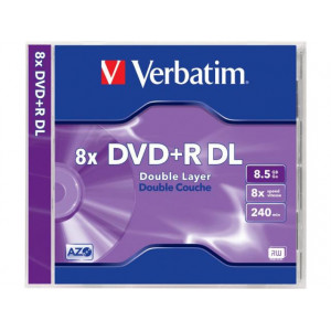 Verbatim DVD+R DOUBLE LAYER 8,5GB
