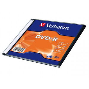 Verbatim DVD-R SINGLE WRAP SC MATT SILV