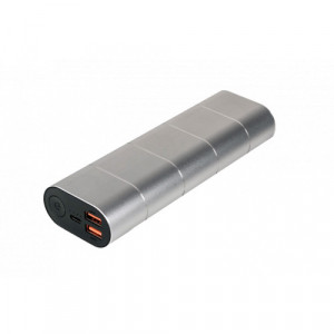 Verbatim20000mAH, 5v=2A in and out. 2x out QC3 metal incl lines