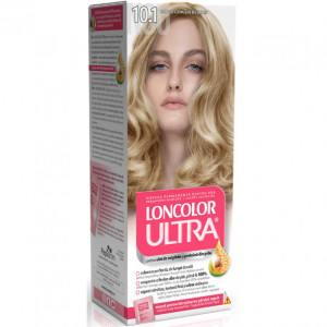 Vopsea de par permanenta Loncolor Ultra 10.1 Blond Cenusiu Deschis, 100 ml